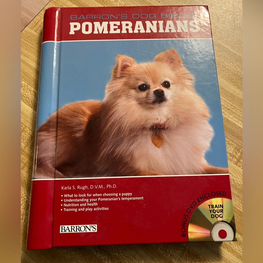 🌸Barron's Dog Bibles: Pomeranians Book